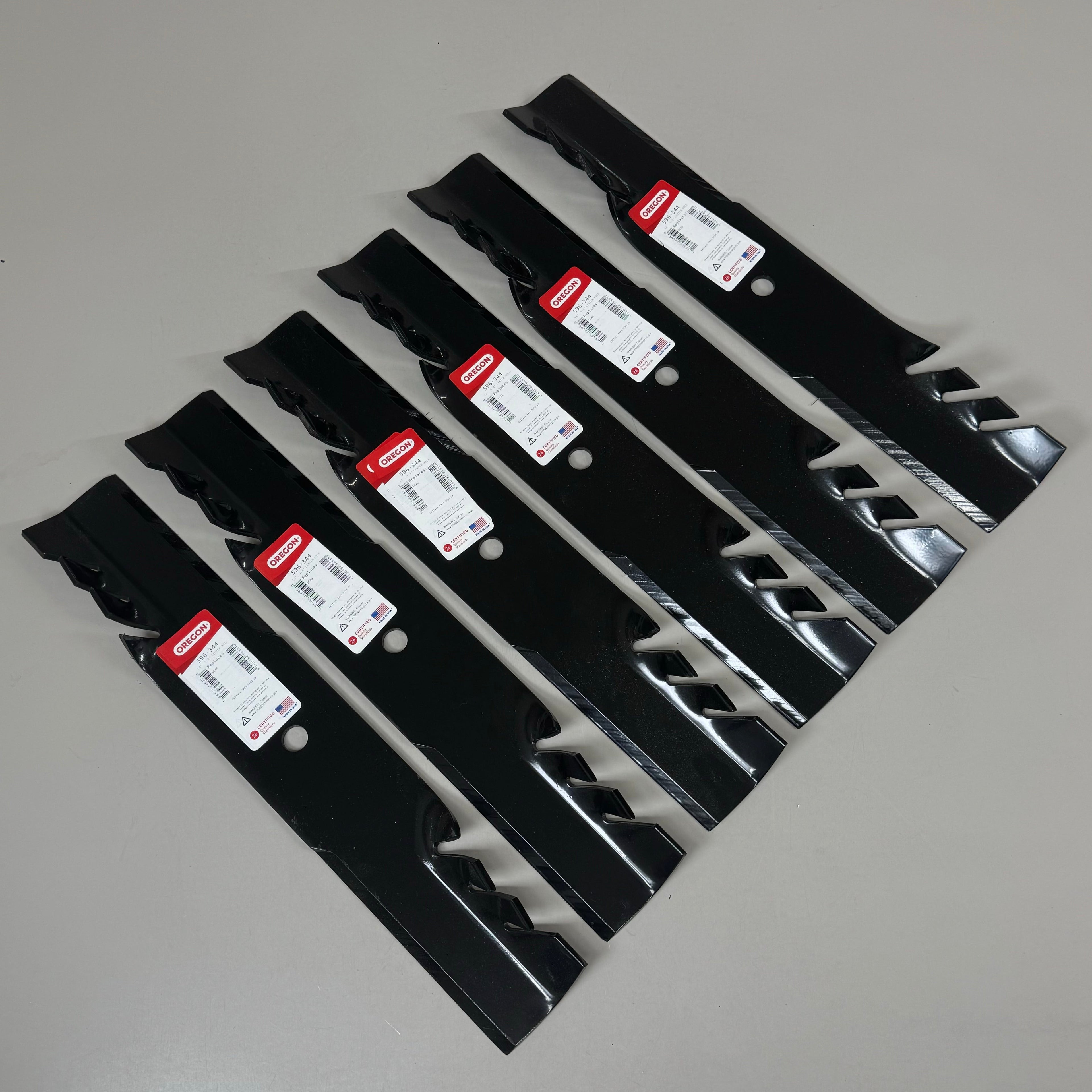 OREGON (6 PACK) G6 Gator Lawn Mower Blades for 60" Kubota 18" Long 596-344